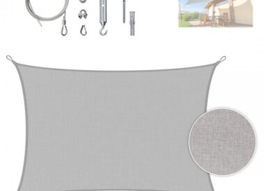 Schaduwdoek tuin rechthoek