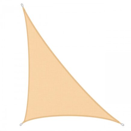 voile d'ombrage beige