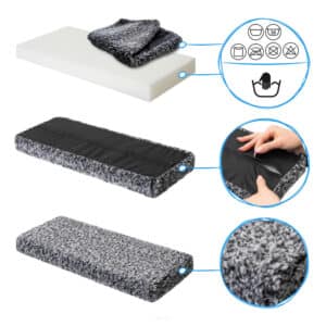 gebruiken materialen van vensterbank kussen voor katten