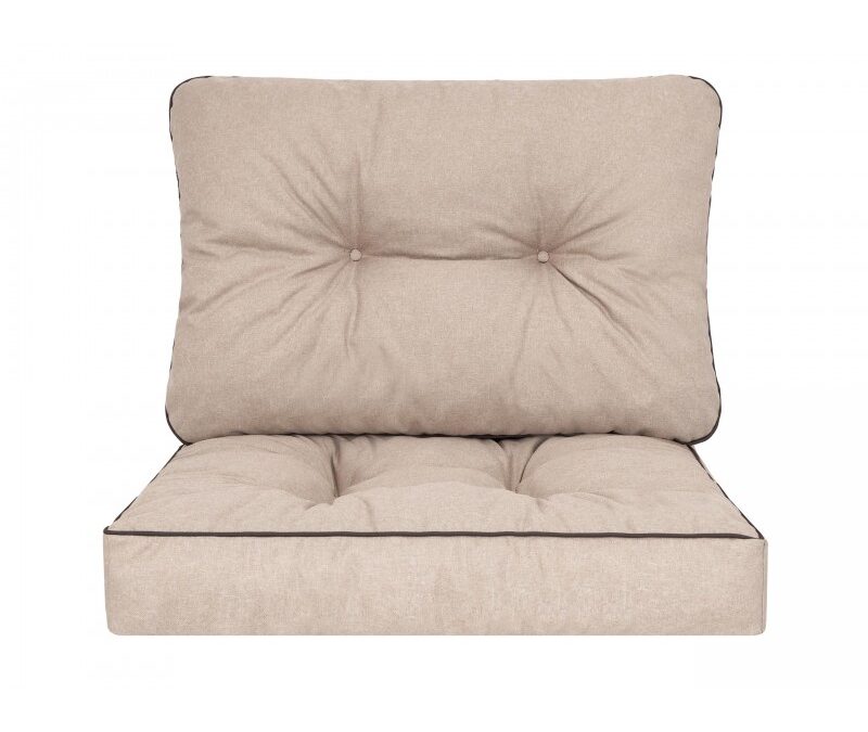 ensemble lounge de jardin beige