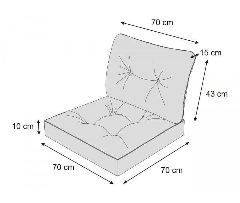 loungekussen maat 3
